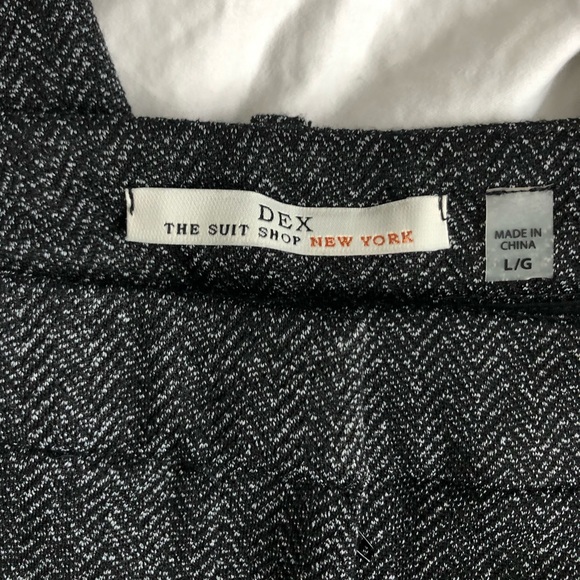 Grey dress pants, NEVER WORN, from Dex, size L - Picture 3 of 4